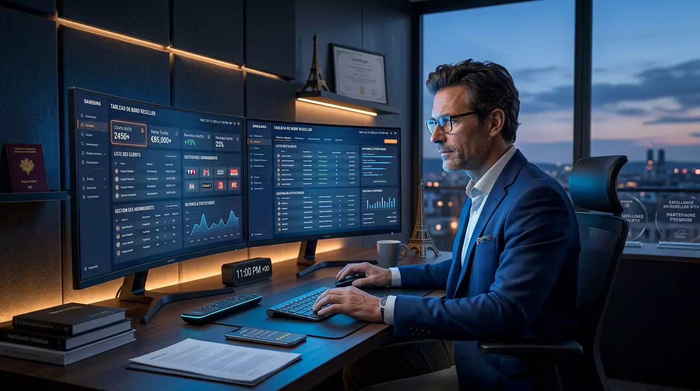 Abonnement IPTV Français Revendeur – Démarrer son Business